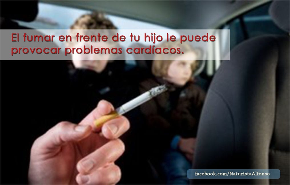 fumar frente a niños